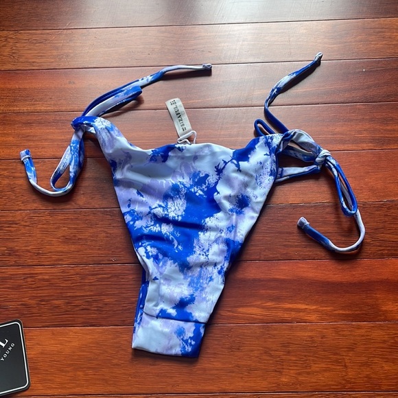 ZAFUL Womens Tie Dye 3 Piece Bikini Set - Picture 7 of 8